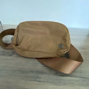lululemon athletica Brown Belt Bag Soft Unstructured Design